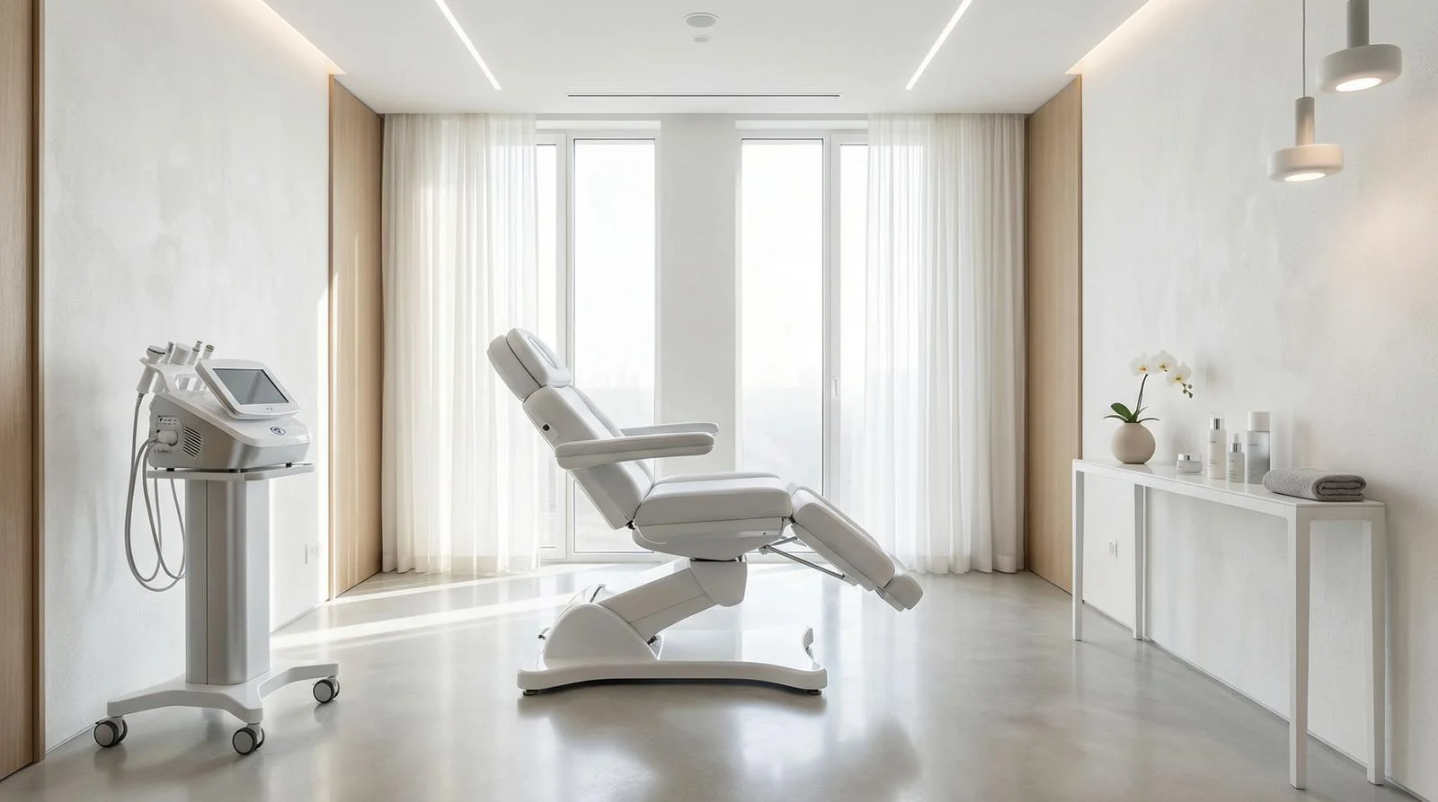 Luxury aesthetic clinic interior